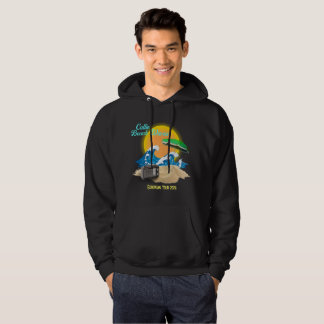 Retro Callie Beach Waves Template Band Tour  Hoodie