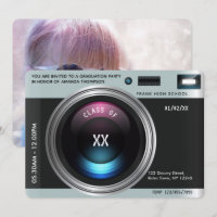 Retro Camera Graduation Party
