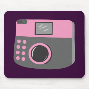 Retro Camera Mouse Mat