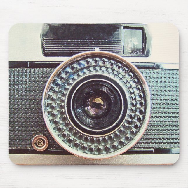 Retro camera mouse mat (Front)