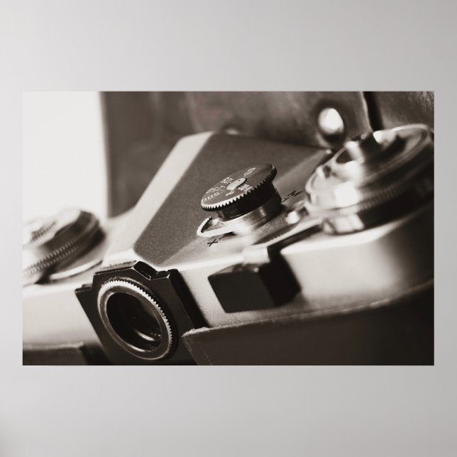 Retro camera poster (Front)