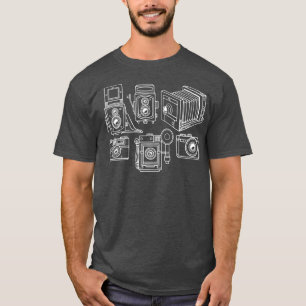 Retro Camera Styles Time Capsule Photographer Free T-Shirt