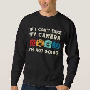 Retro Camera Vintage Photographer Photography Phot Sweatshirt