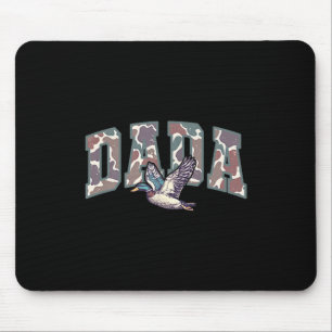 Retro Camo Duck Hunting Dada 1st Birthday Family M Mouse Mat