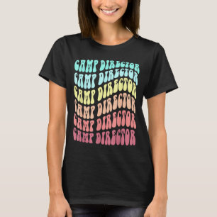 Retro camp director family campground summer T-Shirt