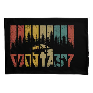 Retro Camper Van Life - Vintage Vanlife Pillowcase