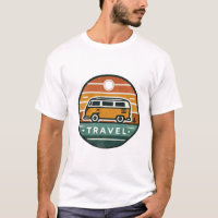 Retro Camper Van Tote Bag - Vintage Travel Design 