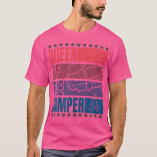 Retro Camping Idea For Rv Campers - Queen Of The C T-Shirt