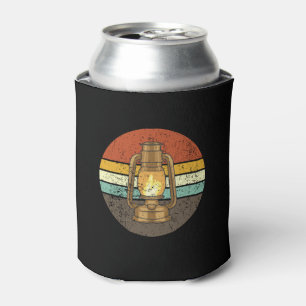 Retro Camping Lantern Can Cooler