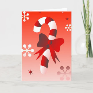 Retro Candy Holiday Card