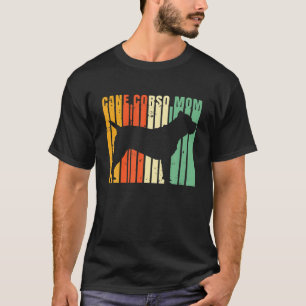 Retro Cane Corso Mum Cute Italian Mastiff Lover Do T-Shirt