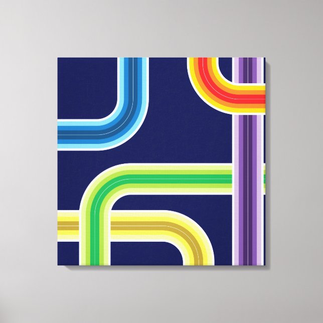 Retro Canvas Print (Front)