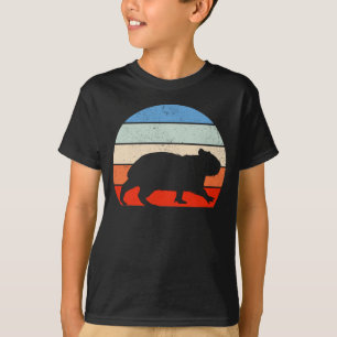 Retro Capybara Lover Vintage Zoo Animal T-Shirt