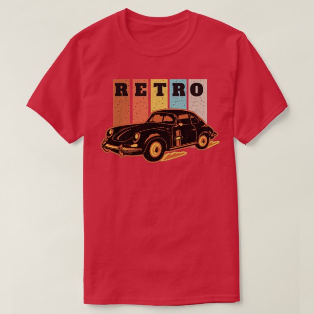 Retro car3 T-Shirt (Design Front)