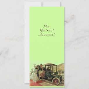 RETRO CAR , AUTO RESTORATION 2,red yellow green Announcement
