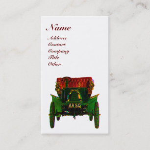 RETRO CAR - AUTOMOTIVE BUSINESS CARD