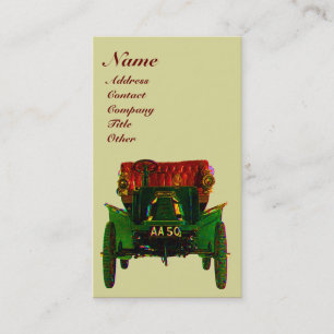 RETRO CAR - AUTOMOTIVE BUSINESS CARD