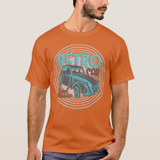 Retro Car Cool Classic Vintage Car girl boy T-Shirt