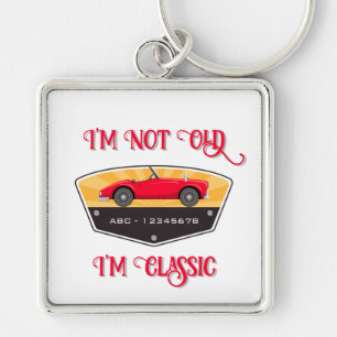 Retro Car Lover Key Ring