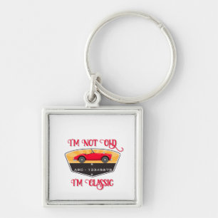 Retro Car Lover Key Ring