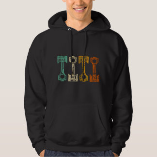 Retro Car Mechanic Vintage Tuner Hoodie