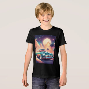 retro car t shirt design