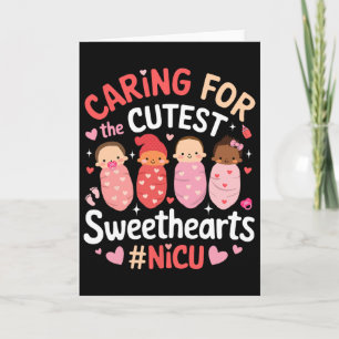 Retro Caring For The Cutest Sweethearts Nicu Valen Card