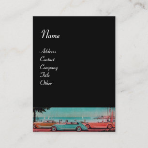 RETRO CARS - Auto repair automotive Business Card