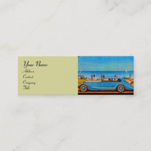 RETRO CARS - Auto repair automotive Mini Business Card