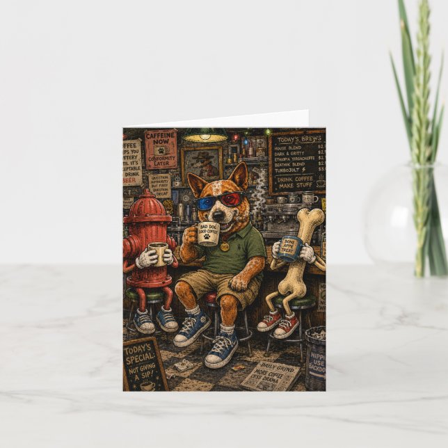 Retro Cartoon Birthday Cards (Front)