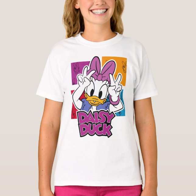 Retro Cartoon Duck – Playful & Nostalgic Design T-Shirt (Front)