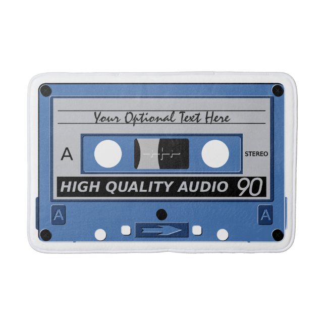 Retro Casette Tape custom bath mats (Front)