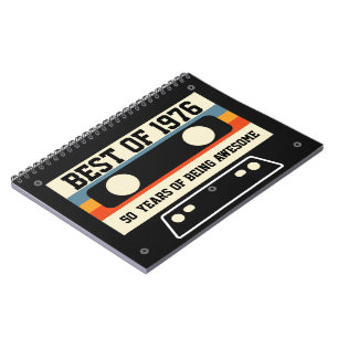 Retro Cassette Tape "Best Of" Notebook