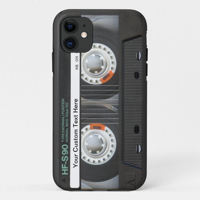 Retro Cassette Tape Case-Mate iPhone Case (Back)