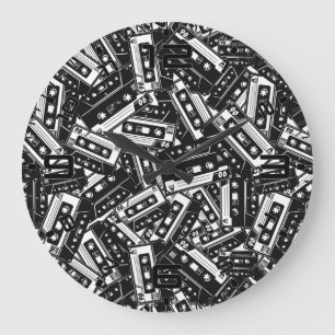 Retro Cassette Tape Clock - Timeless Cool