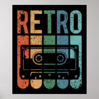 Retro Cassette Tape (Grunge Effect)