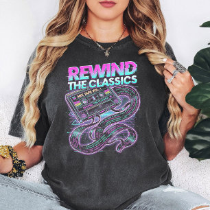 Retro Cassette Tape Mixtape Vaporwave T-Shirt