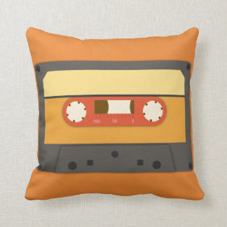 Retro cassette tape pillow