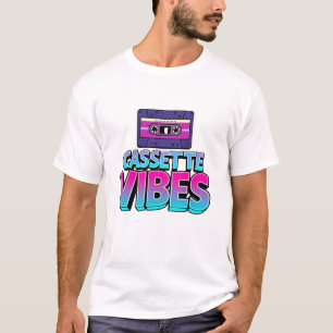 Retro Cassette Vibes Icon T-Shirt