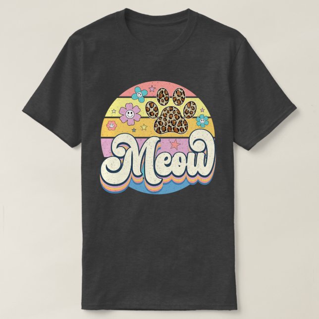 Retro cat 6 T-Shirt (Design Front)