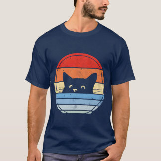 Retro Cat Cat Vintage Cat Cat Lover gift T-Shirt