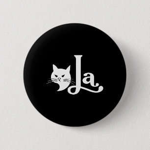 Retro Cat Comma La Kamala Harris For President 202 6 Cm Round Badge
