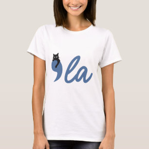Retro Cat Comma La Kamala Harris For President 202 T-Shirt