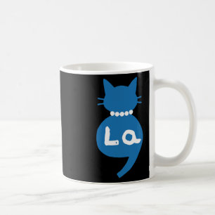 Retro Cat Cute Shoes Comma La Kamala Harris 2024 1 Coffee Mug