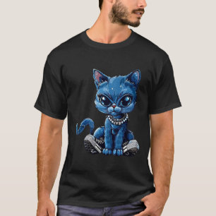 Retro Cat Cute Shoes Comma La Kamala Harris 2024  T-Shirt