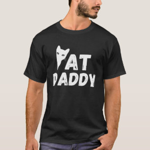 Retro Cat Daddy Vintage Pet Owners Men And Women T-Shirt