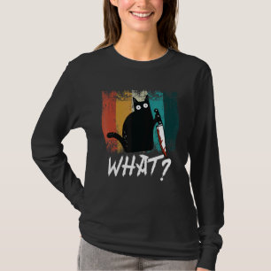 Retro Cat I Do What I Want Ca What Cat T-Shirt