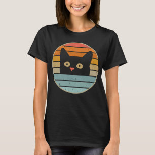 Retro Cat Lover Funny Cute Kitty T-Shirt