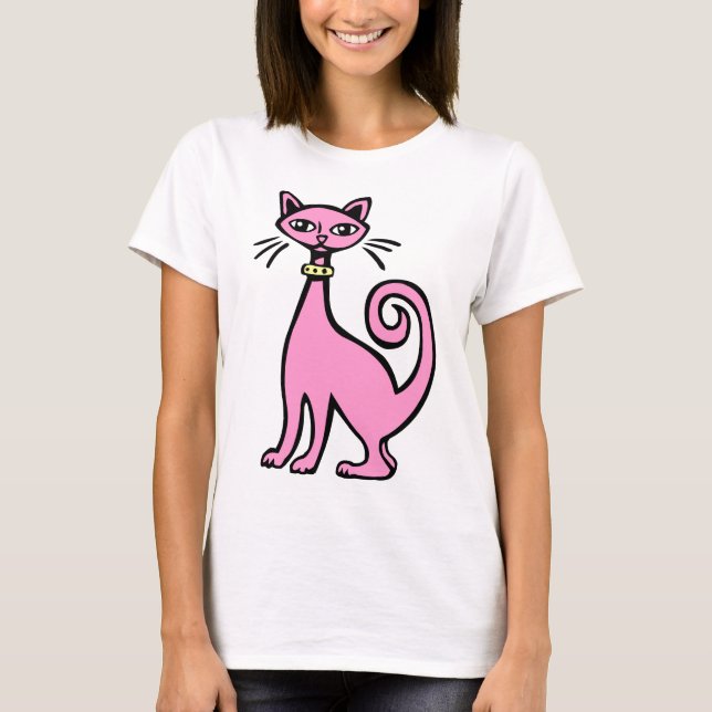Retro Cat T-Shirt (Front)