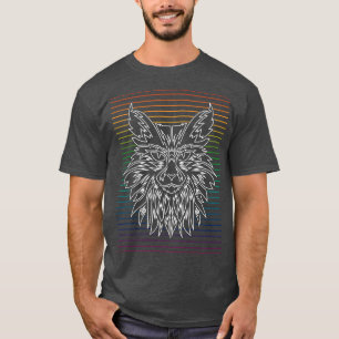 Retro Cat White Version 1 T-Shirt
